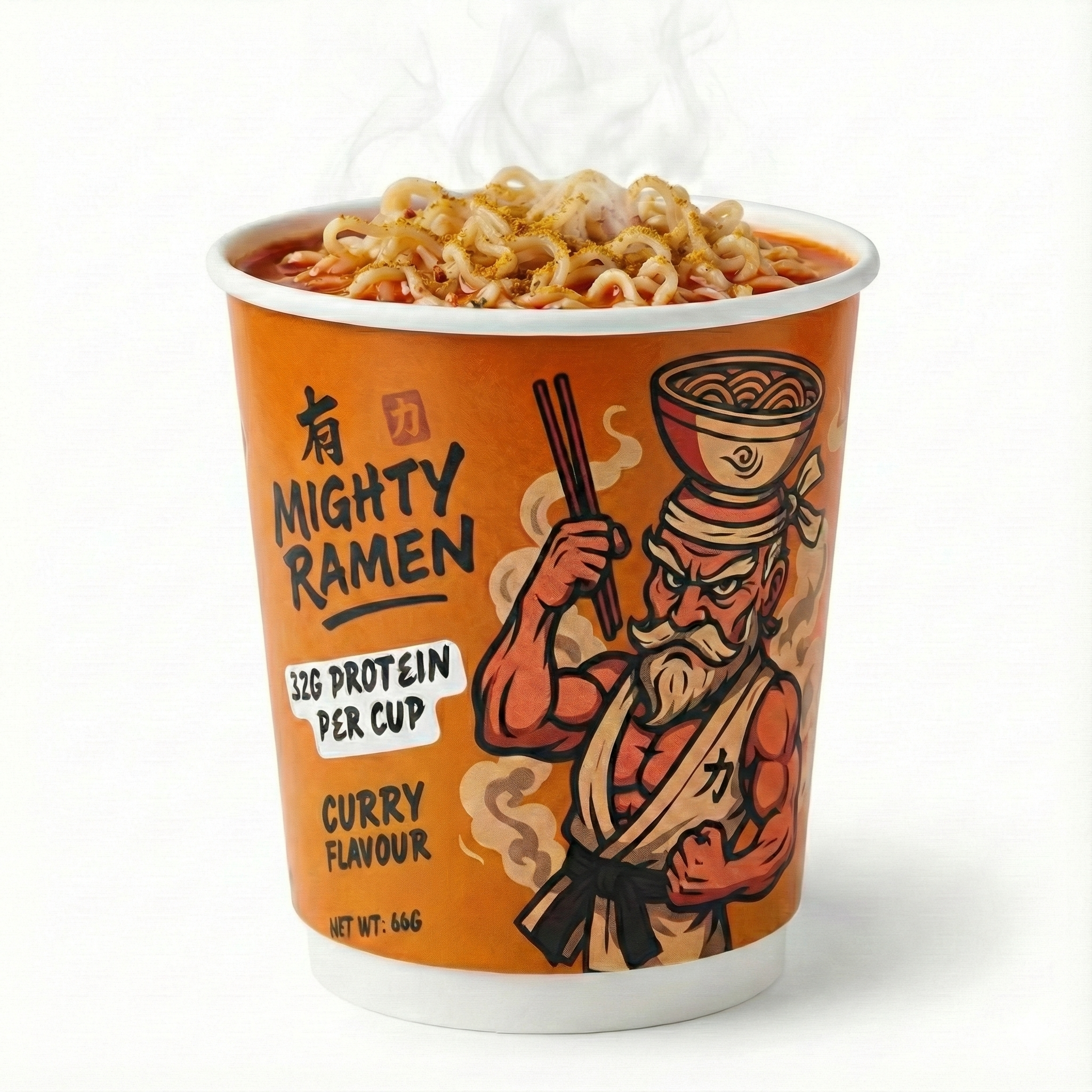 Mighty Ramen Variety Pack (12 Cups Box)