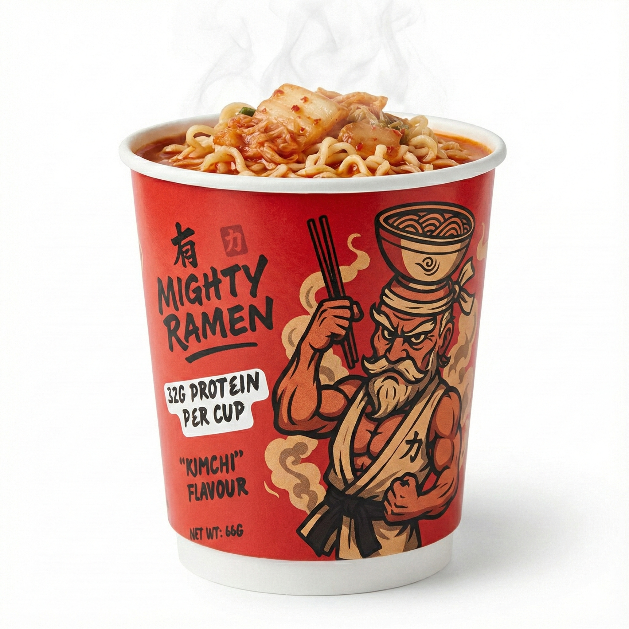 Mighty Ramen Variety Pack (12 Cups Box)
