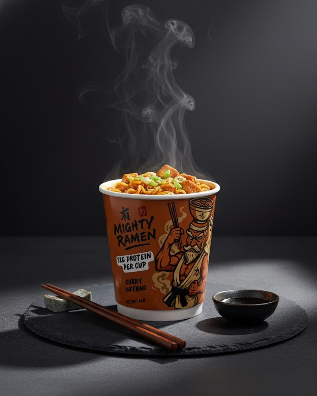 Mighty Ramen Variety Pack (12 Cups Box)